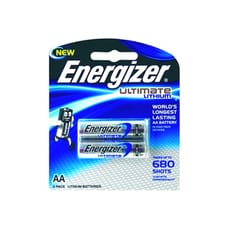 Energizer Lithium AA Batteries (2-Pack)