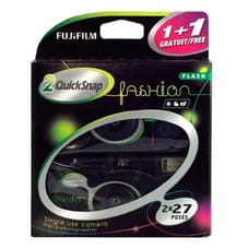 Fujifilm Quicksnap Fashion Disposable Camera with Flash (2-Pack)
