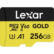 Lexar 256GB Professional Gold microSDXC UHS-II Memory Card Lexar 256GB Professional Gold microSDXC UHS-II Memory Card