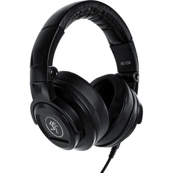 Mackie MC-250 Professional Closed-Back Over-Ear Headphones