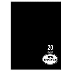 Savage 2.72x11m Seamless Paper Backdrop (Black)